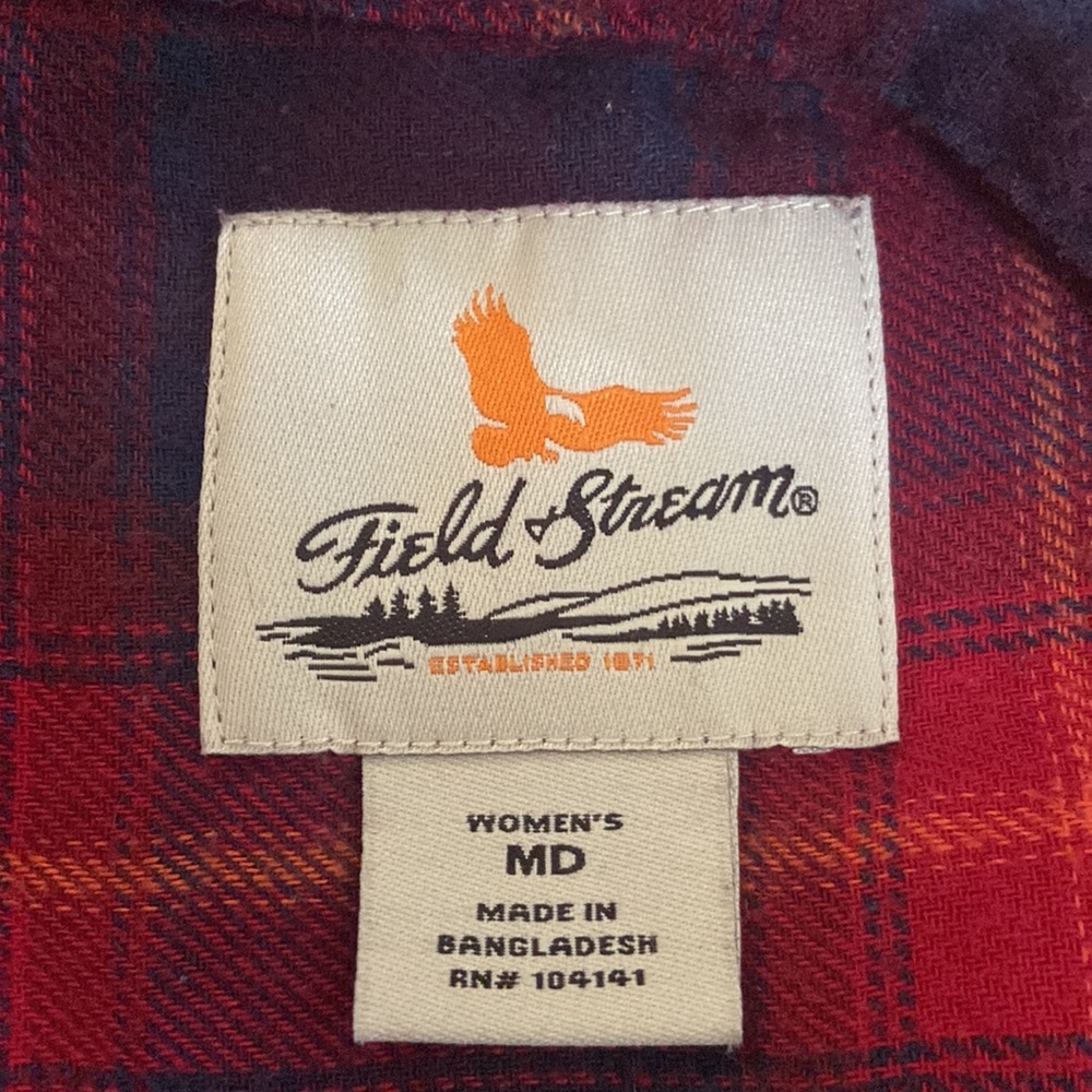 Woman’s Field And Stream Flannel - image 5